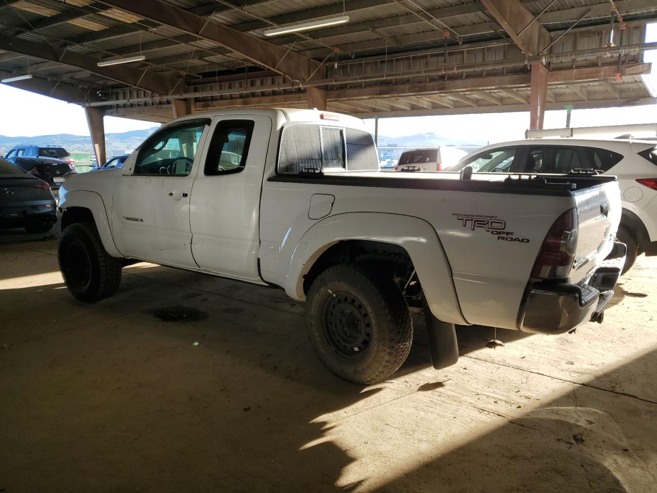 2009 Toyota Tacoma VIN 5TETU62N09Z670173 Copart auction photo, undercarriage / front end damage thumbnail 2
