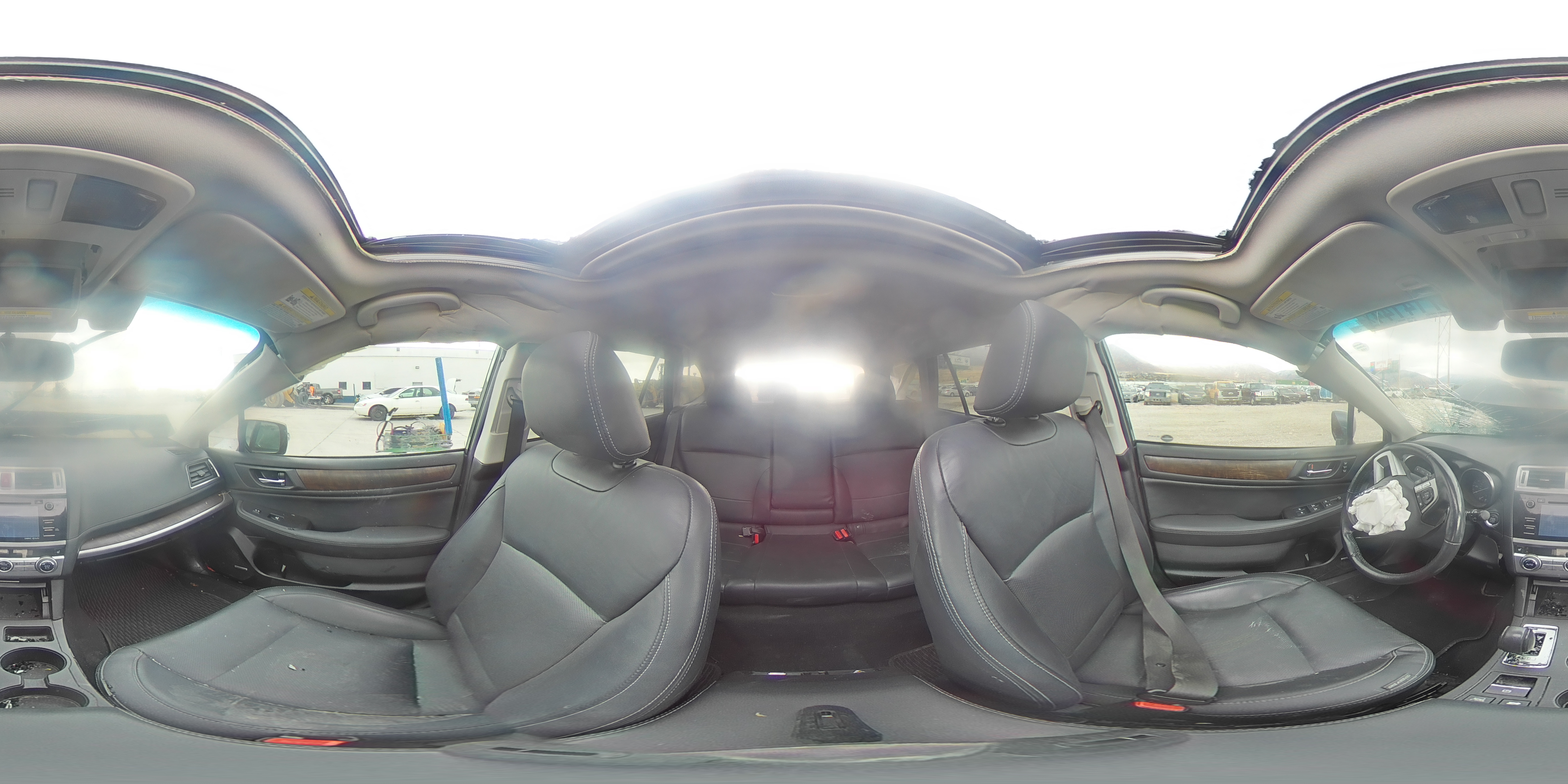 2015 Subaru Outback VIN 4S4BSENC0F3282646 Copart auction photo, front end / all over damage thumbnail 12