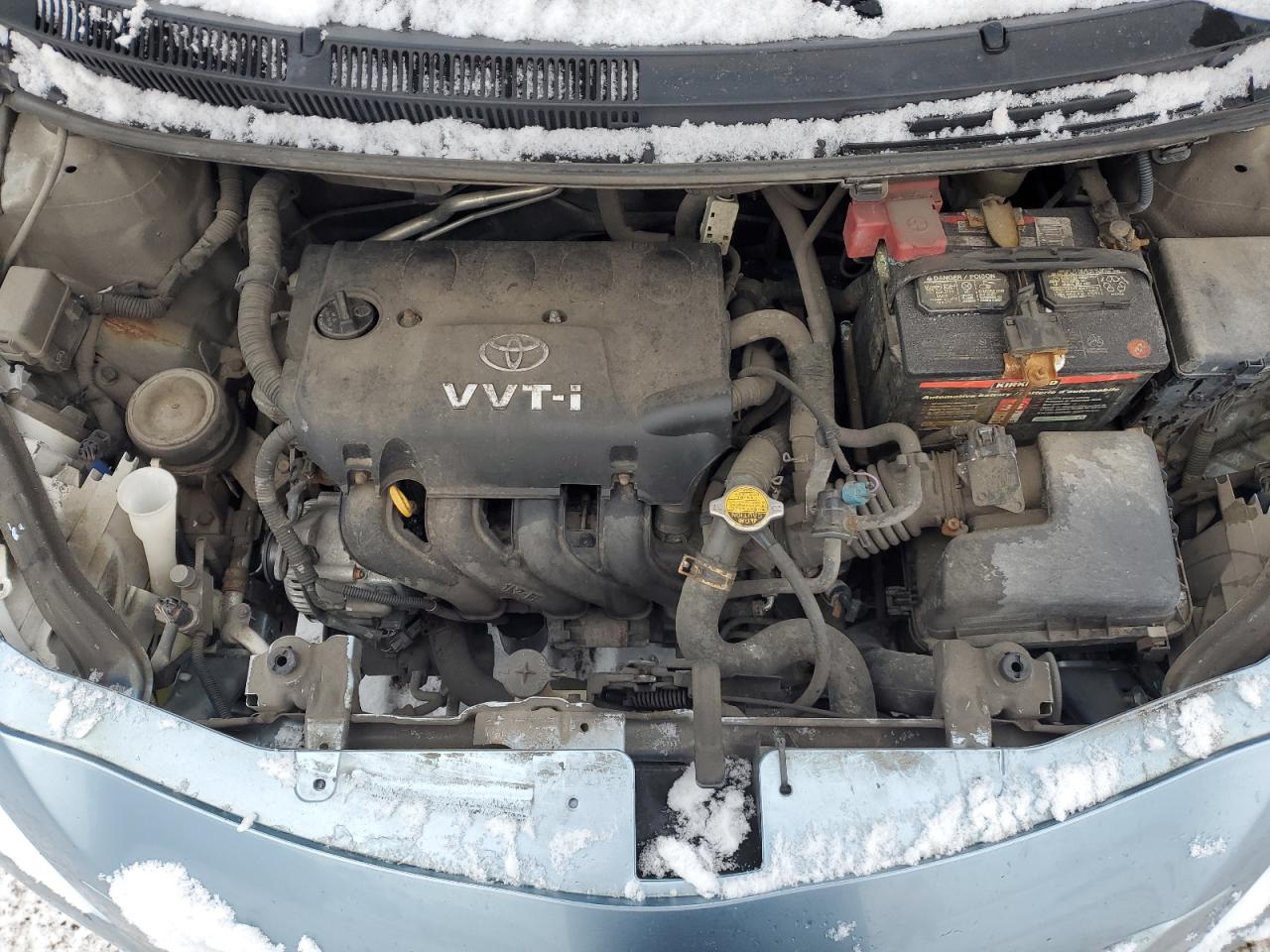 2009 Toyota Yaris VIN JTDBT923791319656 Copart auction photo, all over damage thumbnail 11