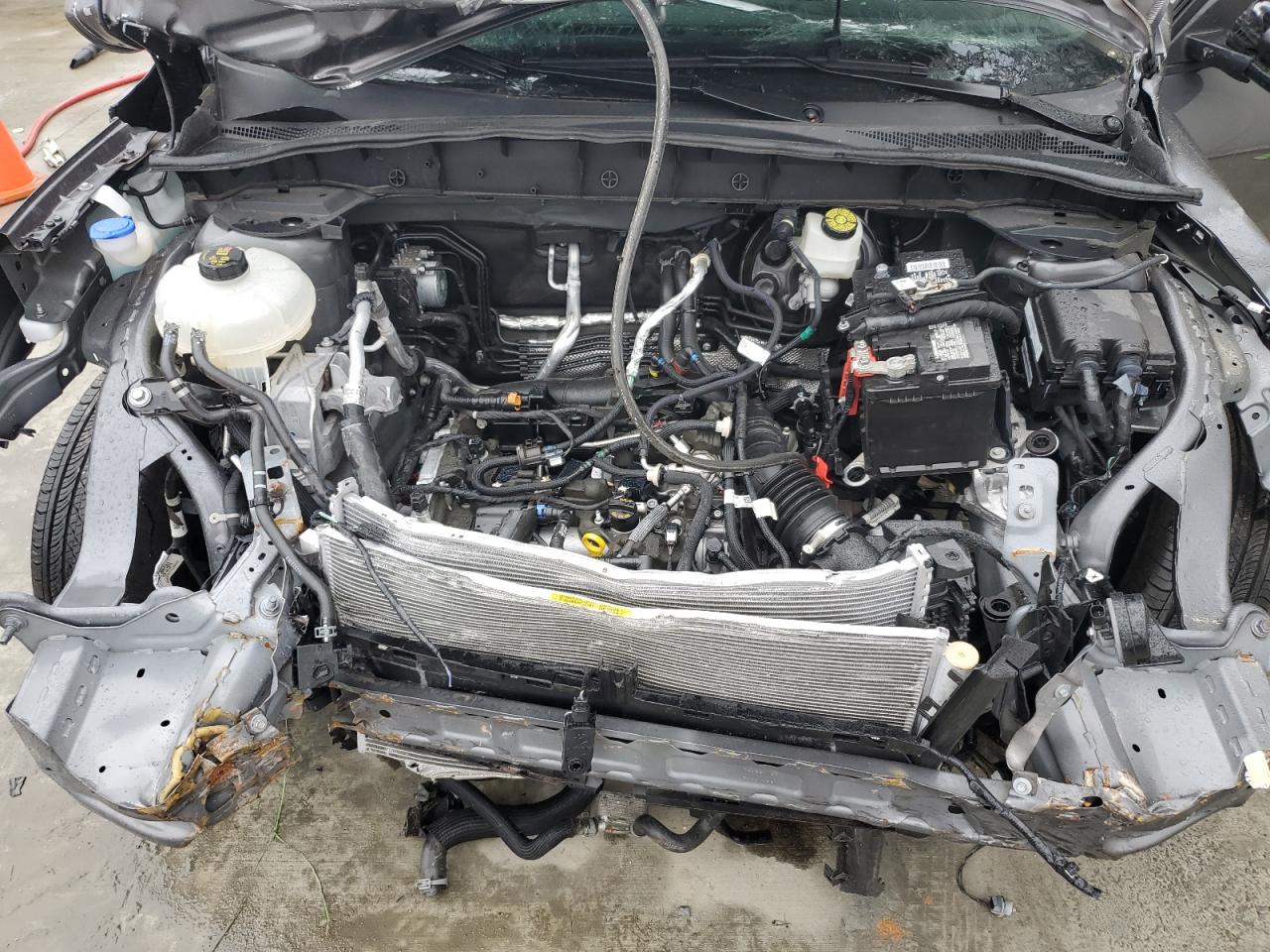 2022 Ford Escape VIN 1FMCU0F61NUB52779 Copart auction photo, front end damage thumbnail 12