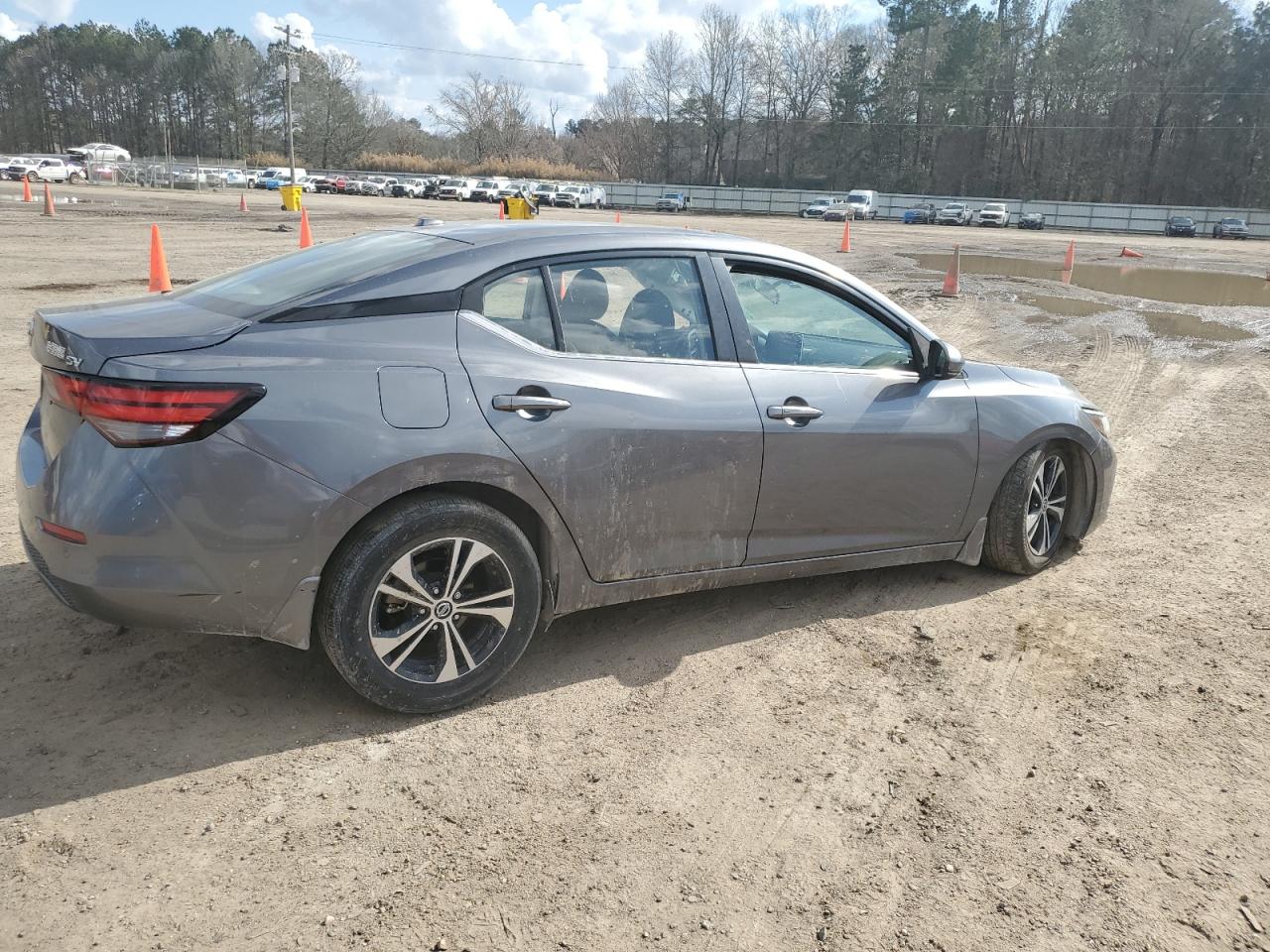 2020 Nissan Sentra VIN 3N1AB8CVXLY214060 Copart auction photo, front end / side damage thumbnail 3