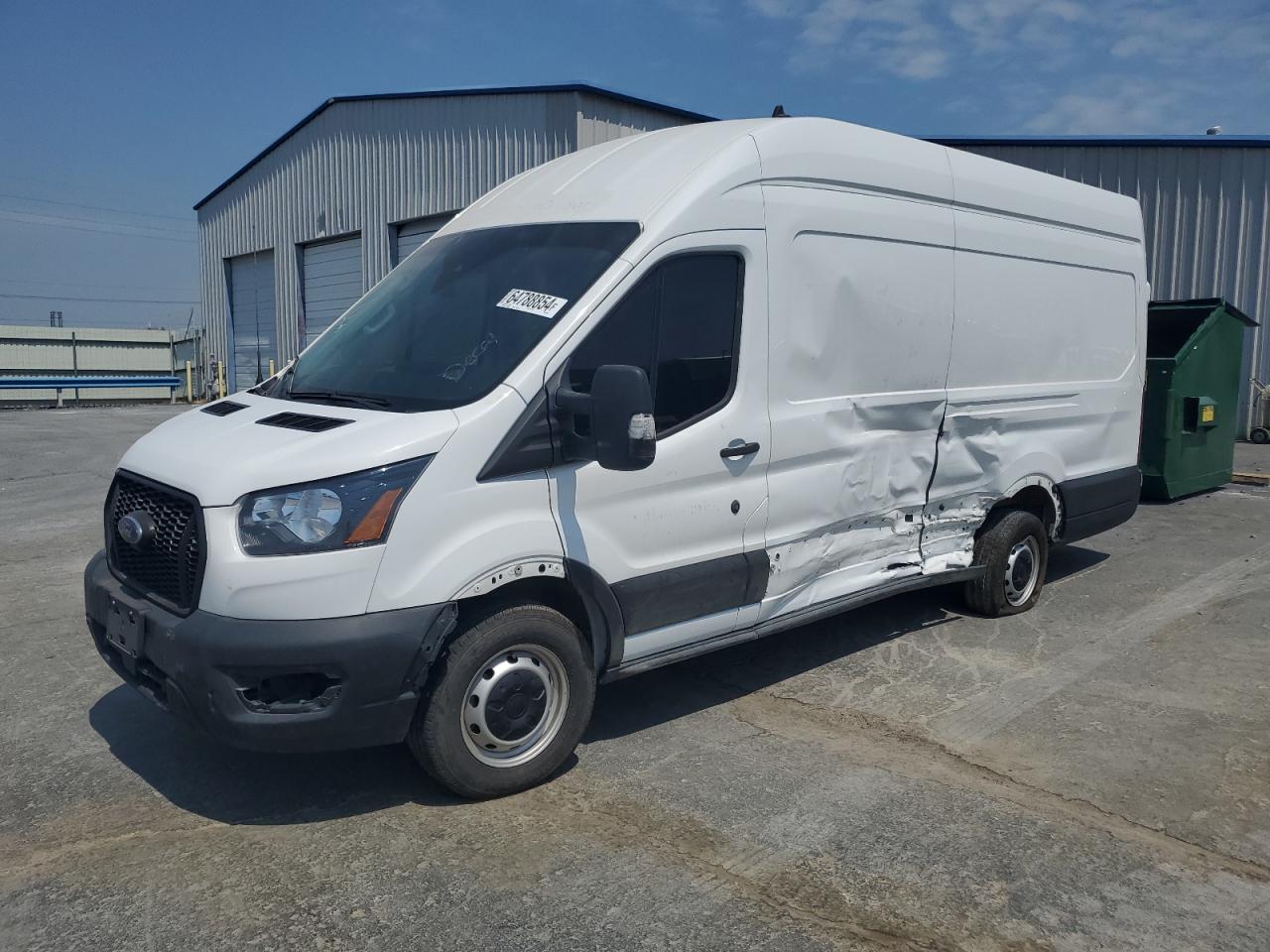 2022 Ford Transit VIN 1FTBW3X87NKA43346
