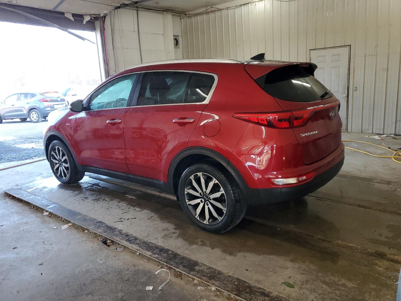 2017 KIA Sportage VIN KNDPNCAC8H7298052 Copart auction photo, side damage thumbnail 2