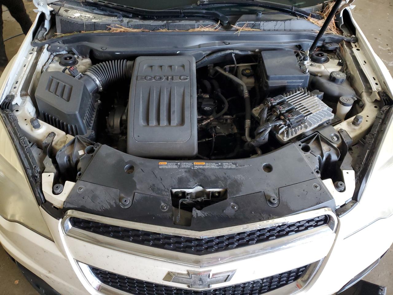 2014 Chevrolet Equinox VIN 1GNALBEK0EZ133840 Copart auction photo, front end / mechanical damage thumbnail 12