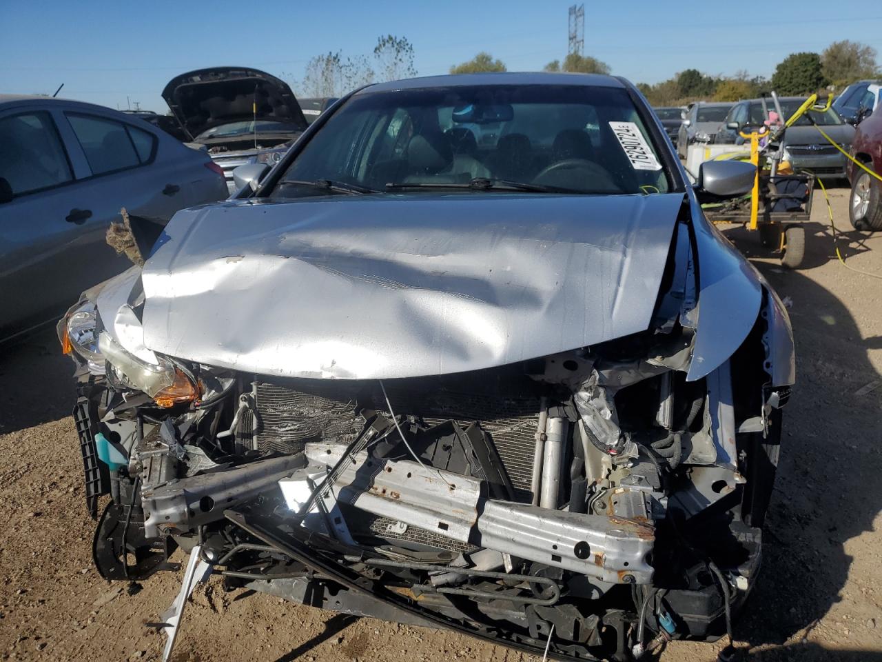 2008 Honda Accord VIN 1HGCP36868A001281 Copart auction photo, front end damage thumbnail 5