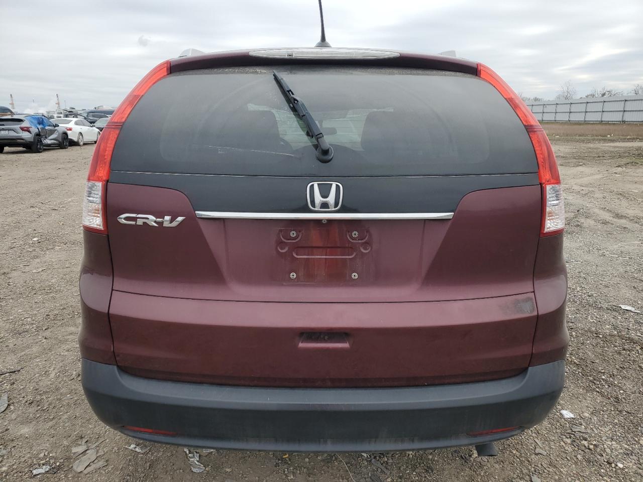 2013 Honda CR-V VIN 5J6RM3H73DL040120 Copart auction photo, all over damage thumbnail 6