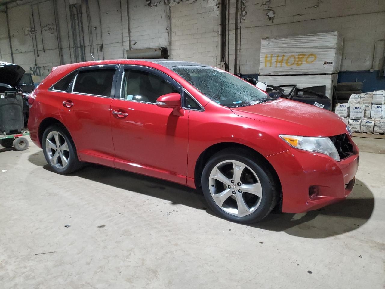 2013 Toyota Venza VIN 4T3BK3BB5DU082666 Copart auction photo, front end damage thumbnail 4