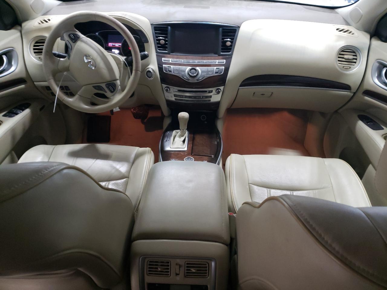 2014 Infiniti QX60 VIN 5N1CL0MM3EC529980 Copart auction photo, front end damage thumbnail 8