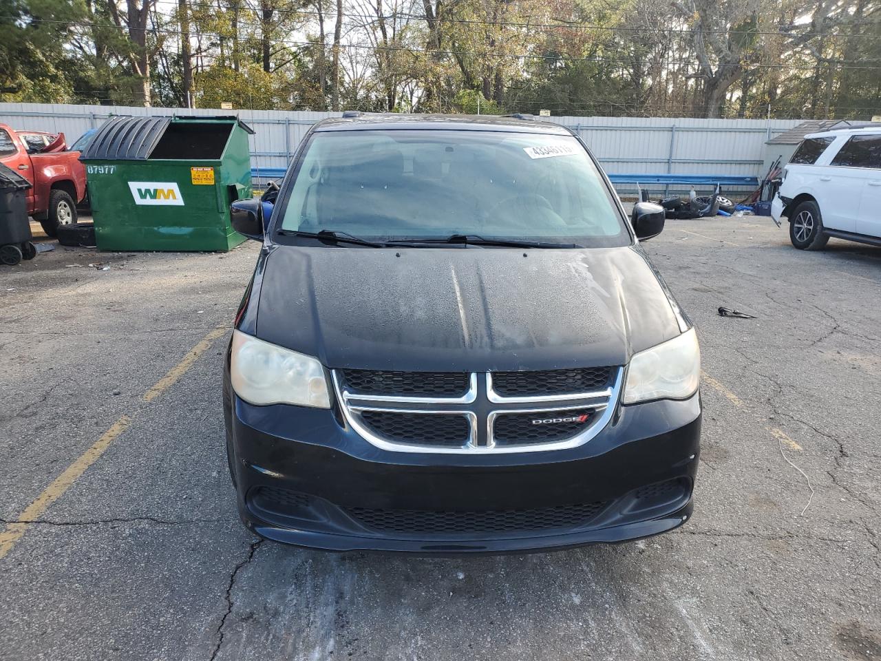 2014 Dodge Caravan VIN 2C4RDGCG6ER121948 Copart auction photo, rear end damage thumbnail 5