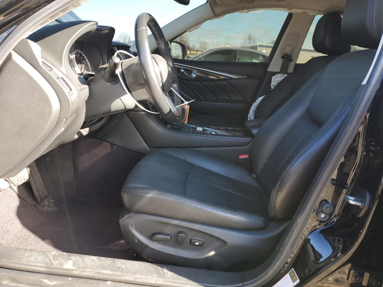 2018 Infiniti Q50 VIN JN1EV7AR9JM437313 Copart auction photo, side damage thumbnail 7