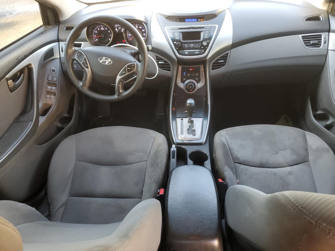 2013 Hyundai Elantra VIN 5NPDH4AE4DH246506 Copart auction photo, front end / side damage thumbnail 8