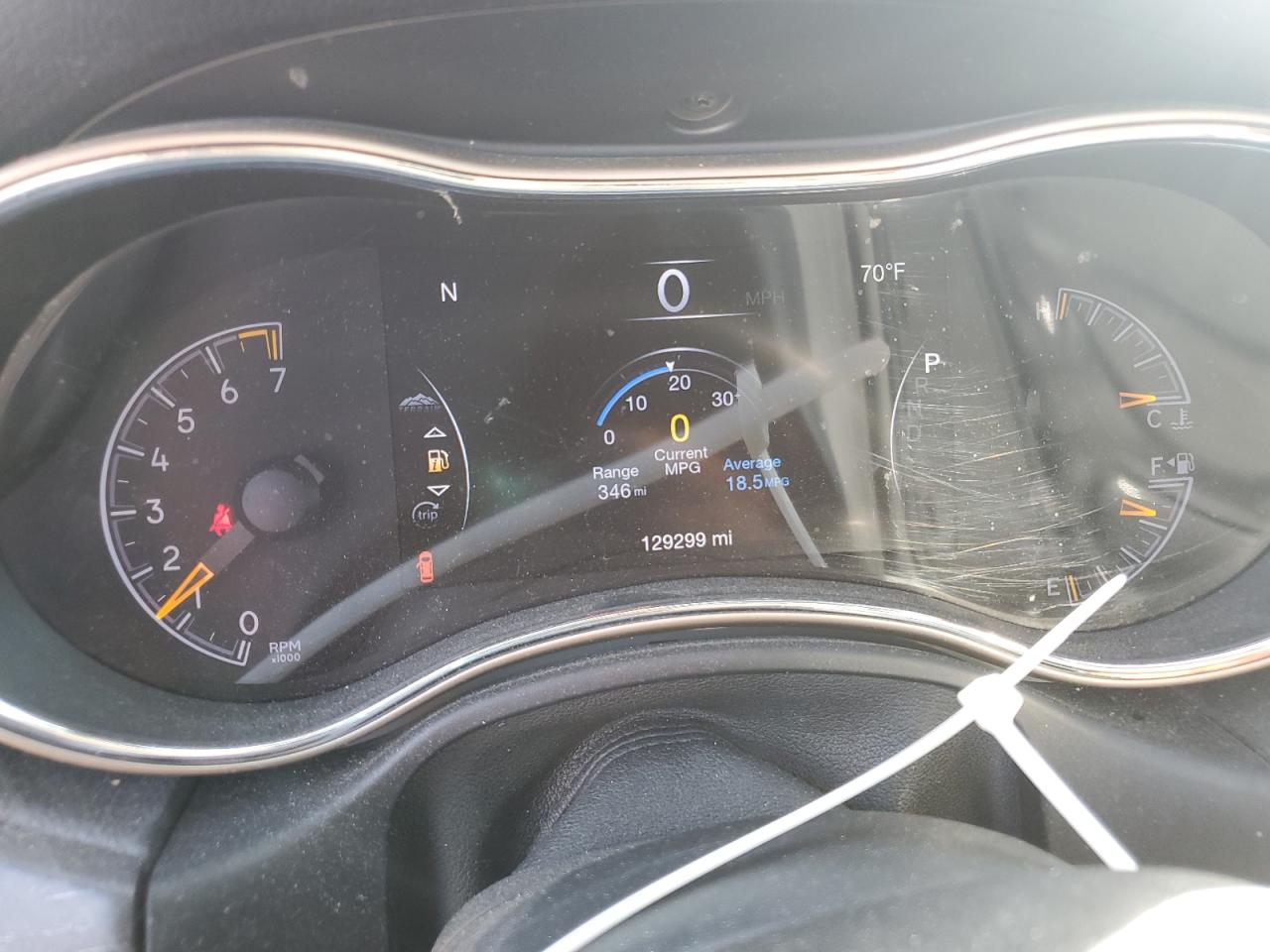 2016 Jeep Grand Cherokee VIN 1C4RJFBG7GC357671 Copart auction photo, side / front end damage thumbnail 9