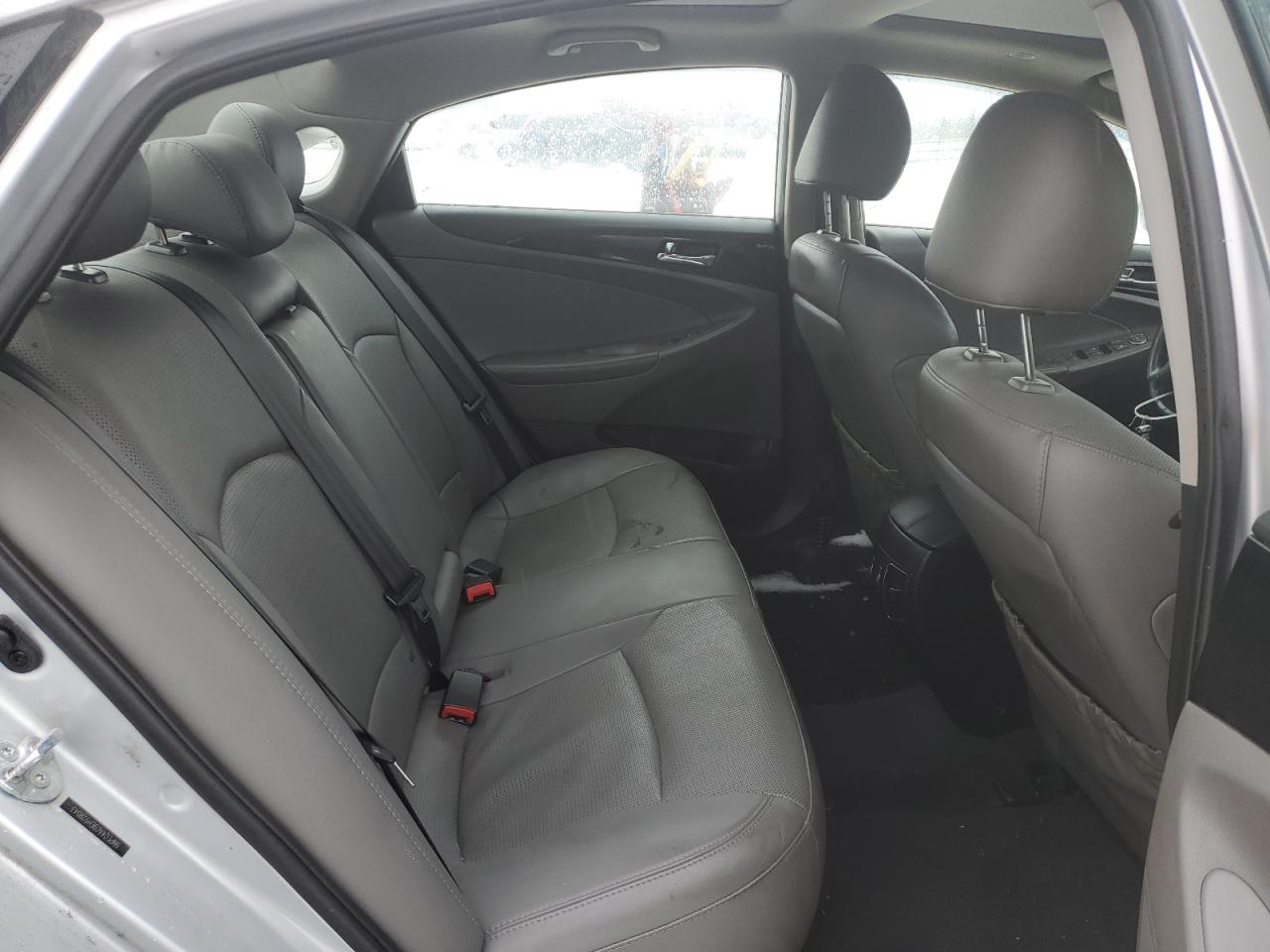 2014 Hyundai Sonata VIN 5NPEC4AC9EH928543 Copart auction photo, vandalism / rear end damage thumbnail 10