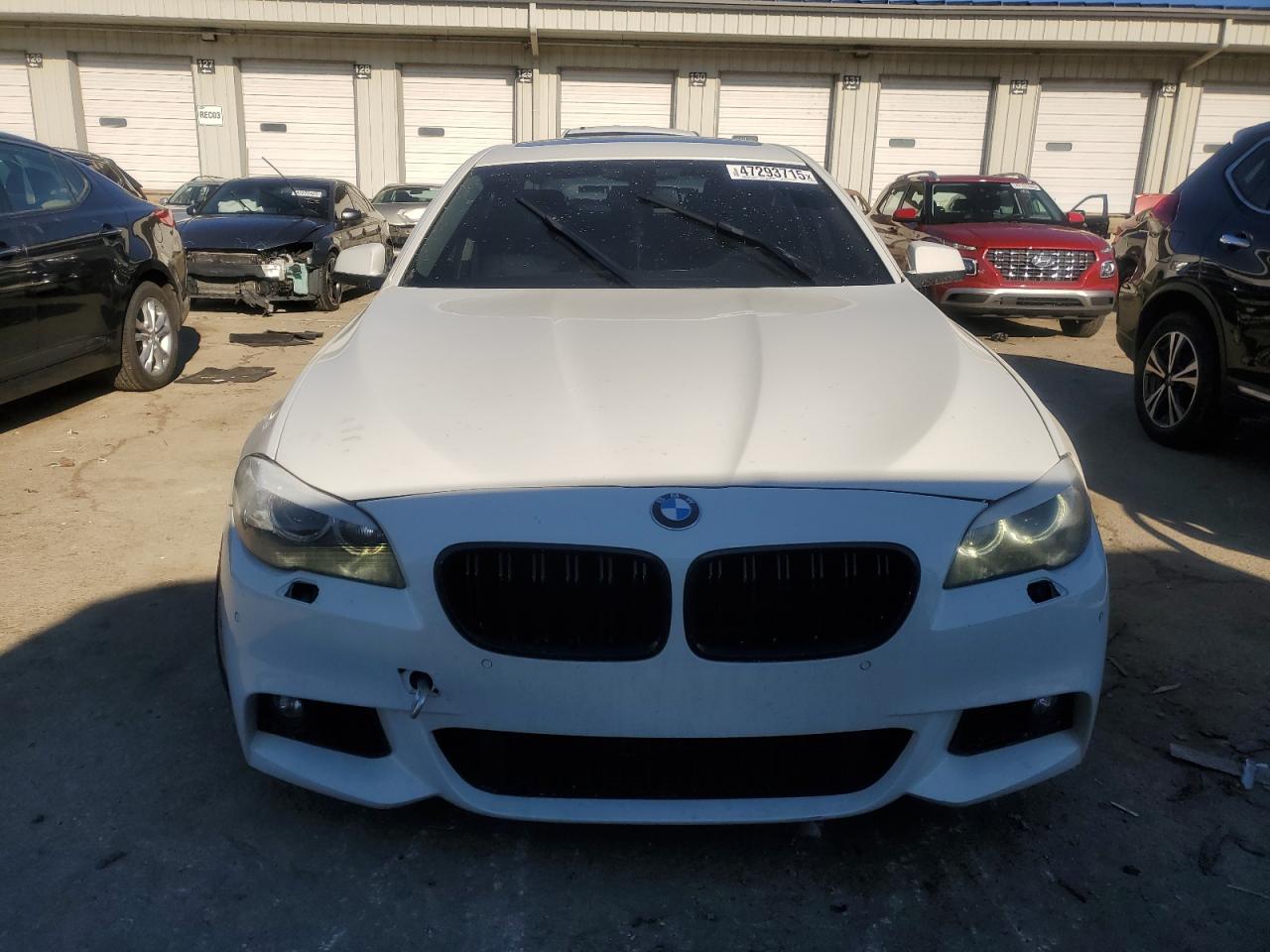 2013 BMW 5er VIN WBAFU7C54DDU72406 Copart auction photo, undercarriage damage thumbnail 5