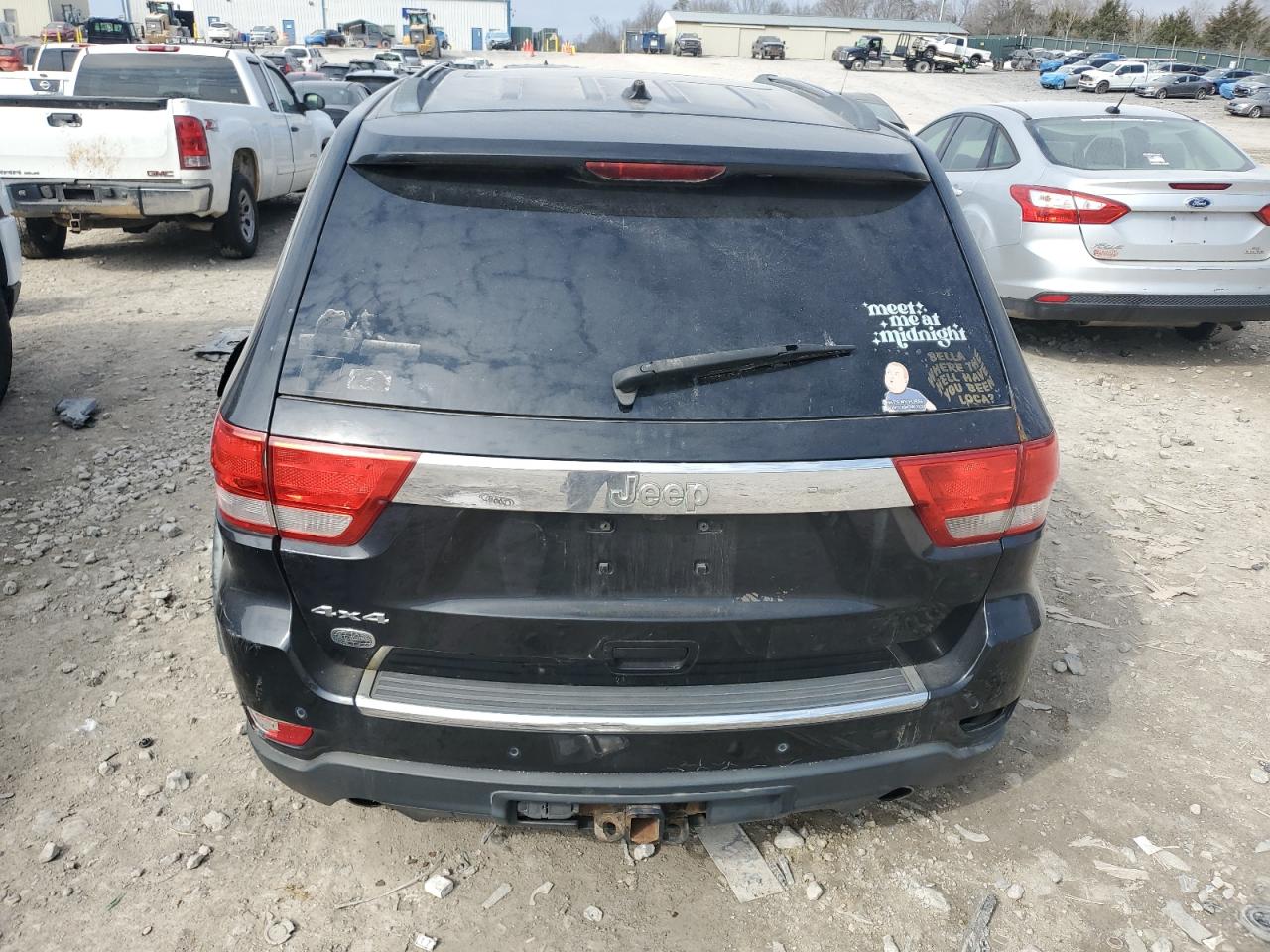 2011 Jeep Grand Cherokee VIN 1J4RR6GT6BC675217 Copart auction photo, rear end damage thumbnail 6