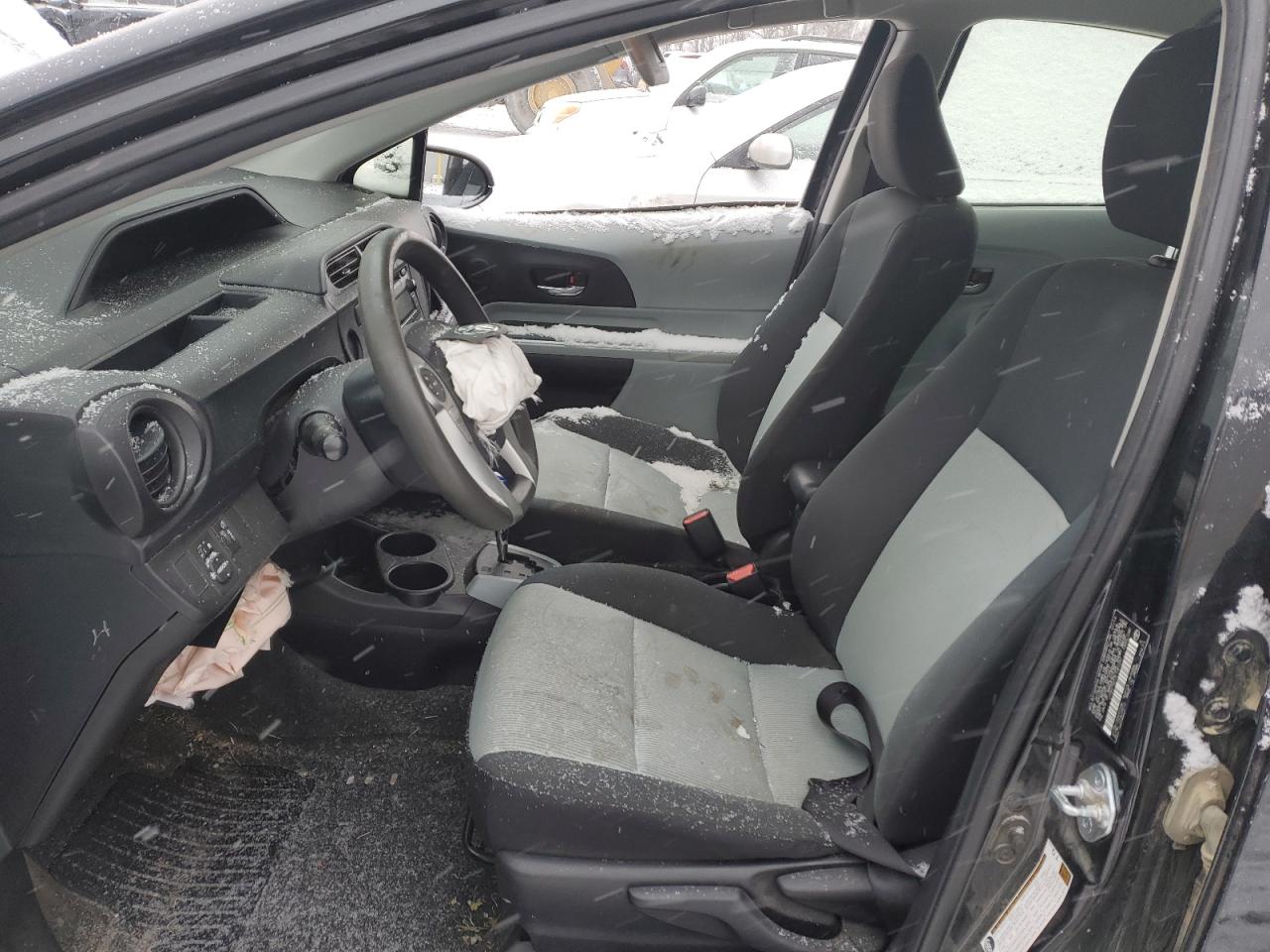 2014 Toyota Prius VIN JTDKDTB37E1061241 Copart auction photo, front end / side damage thumbnail 7