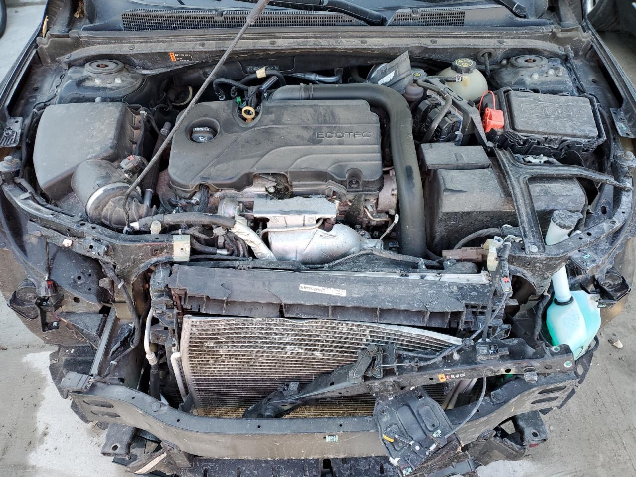 2018 Chevrolet Malibu VIN 1G1ZD5ST5JF265374 Copart auction photo, front end damage thumbnail 11