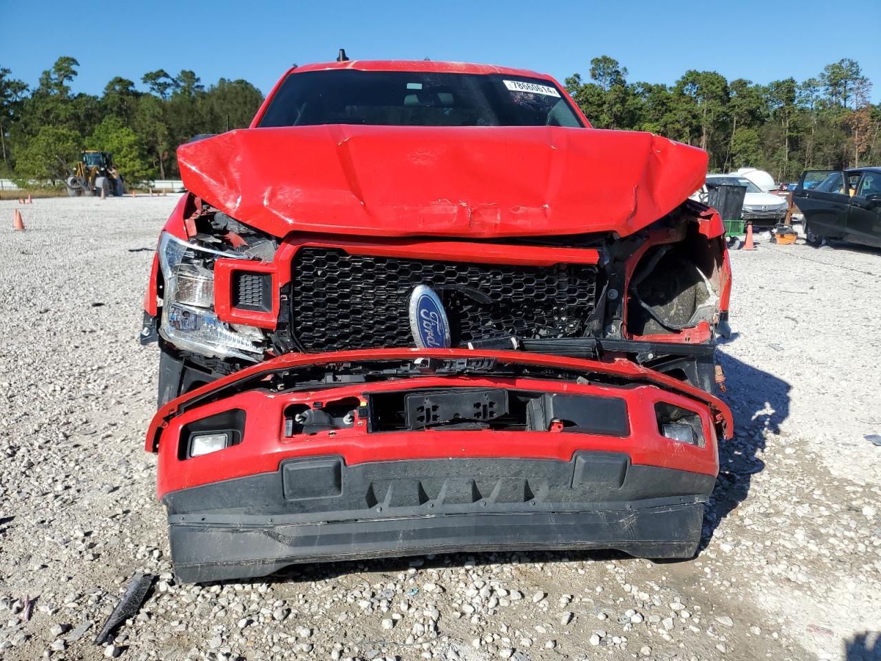 2020 Ford F-150 VIN 1FTEW1CP2LKD37815 Copart auction photo, front end / rear end damage thumbnail 5