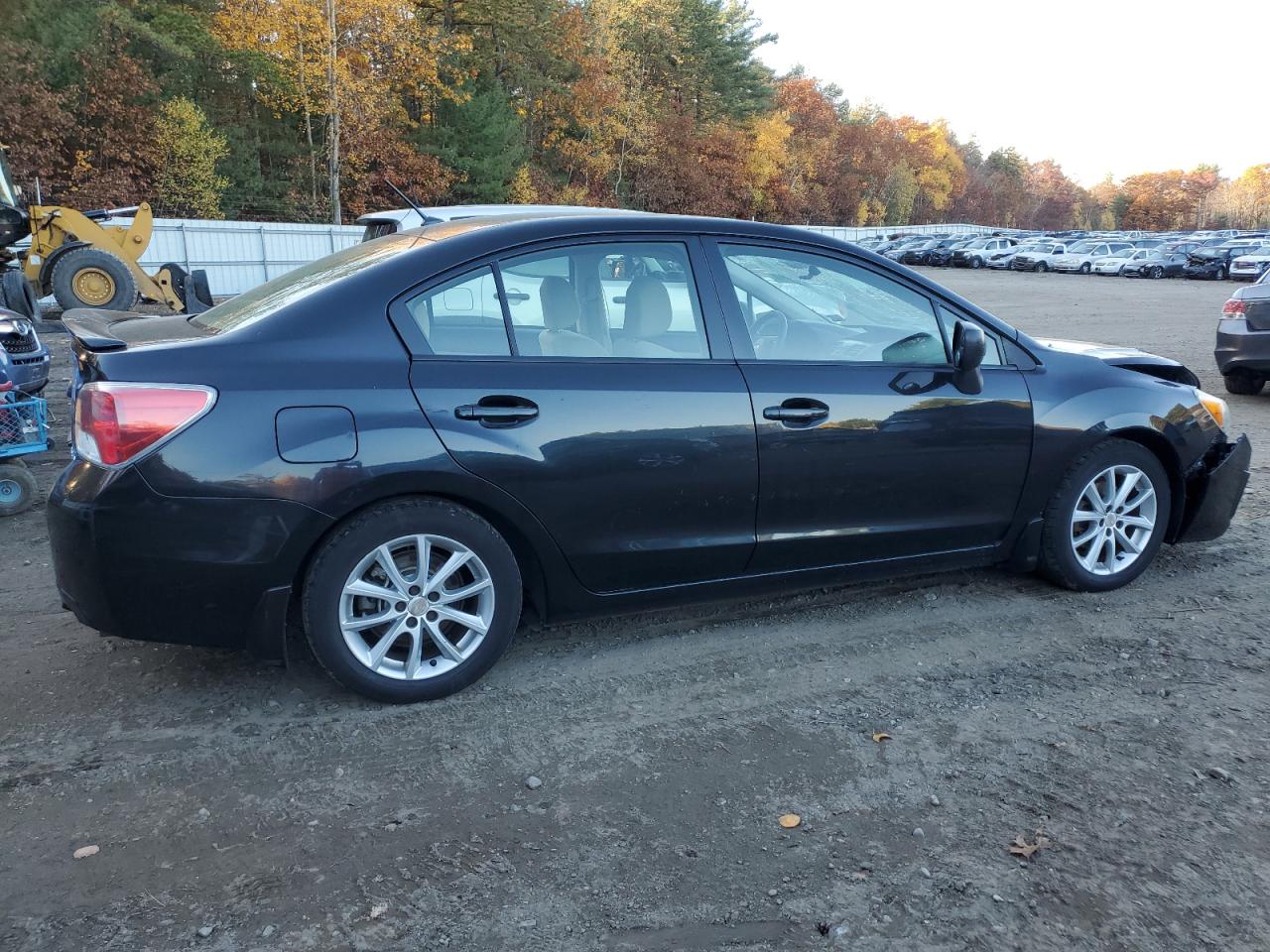 2013 Subaru Impreza VIN JF1GJAA63DH031258 Copart auction photo, front end / minor dent/scratches damage thumbnail 3