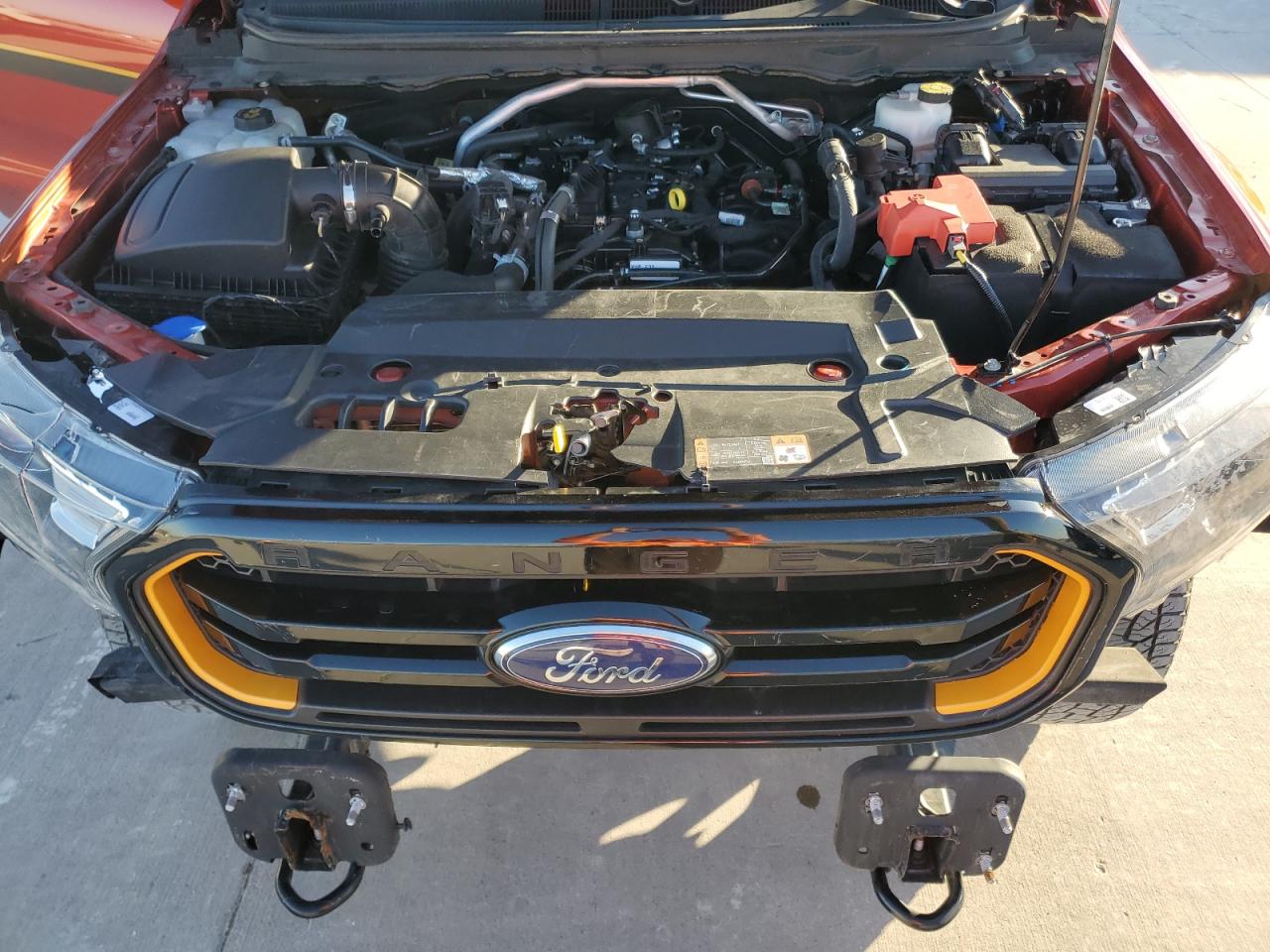 2022 Ford Ranger VIN 1FTER4EH2NLD02414 Copart auction photo, front end damage thumbnail 11