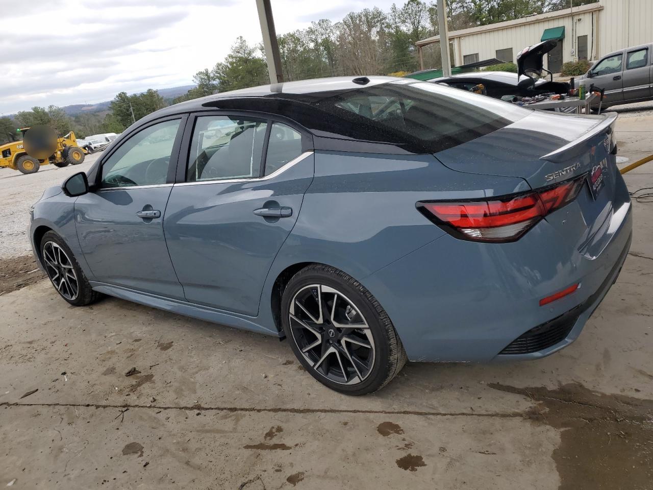 2024 Nissan Sentra VIN 3N1AB8DV6RY301090 Copart auction photo, side damage thumbnail 2