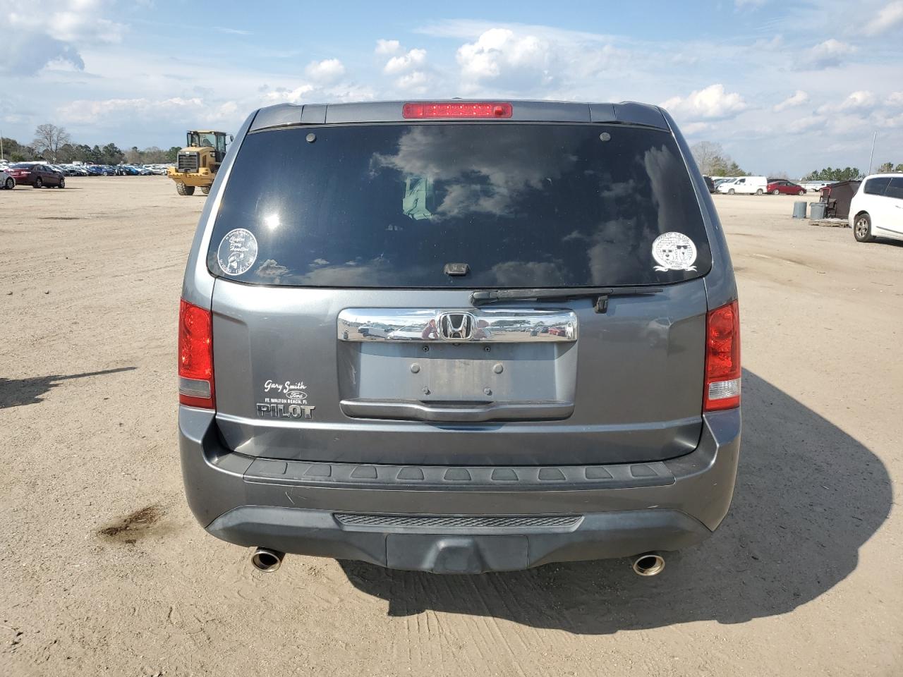 2013 Honda Pilot VIN 5FNYF3H58DB017395 Copart auction photo, front end damage thumbnail 6