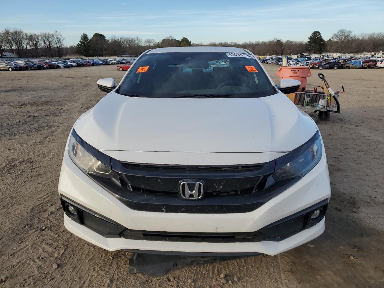 2020 Honda Civic VIN 19XFC2E88LE024277 Copart auction photo, top/roof / minor dent/scratches damage thumbnail 5