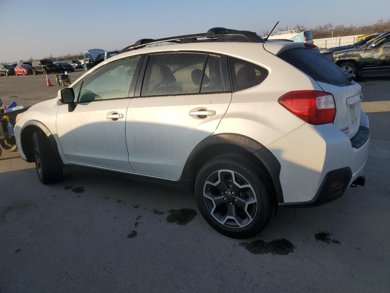 2014 Subaru XV VIN JF2GPAVCXE8345663 Copart auction photo, undercarriage / front end damage thumbnail 2