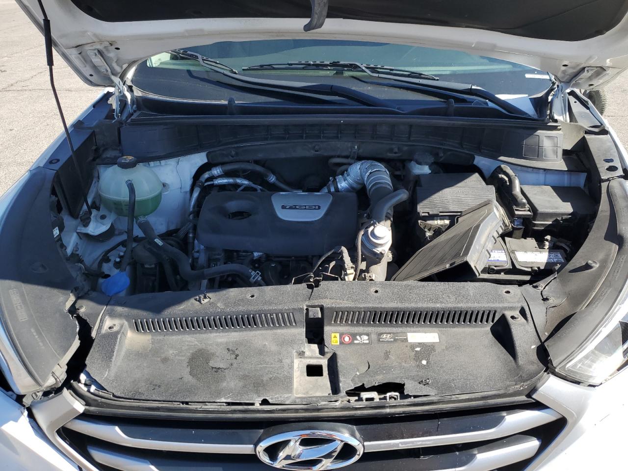 2017 Hyundai Tucson VIN KM8J33A23HU534669 Copart auction photo, front end / side damage thumbnail 13