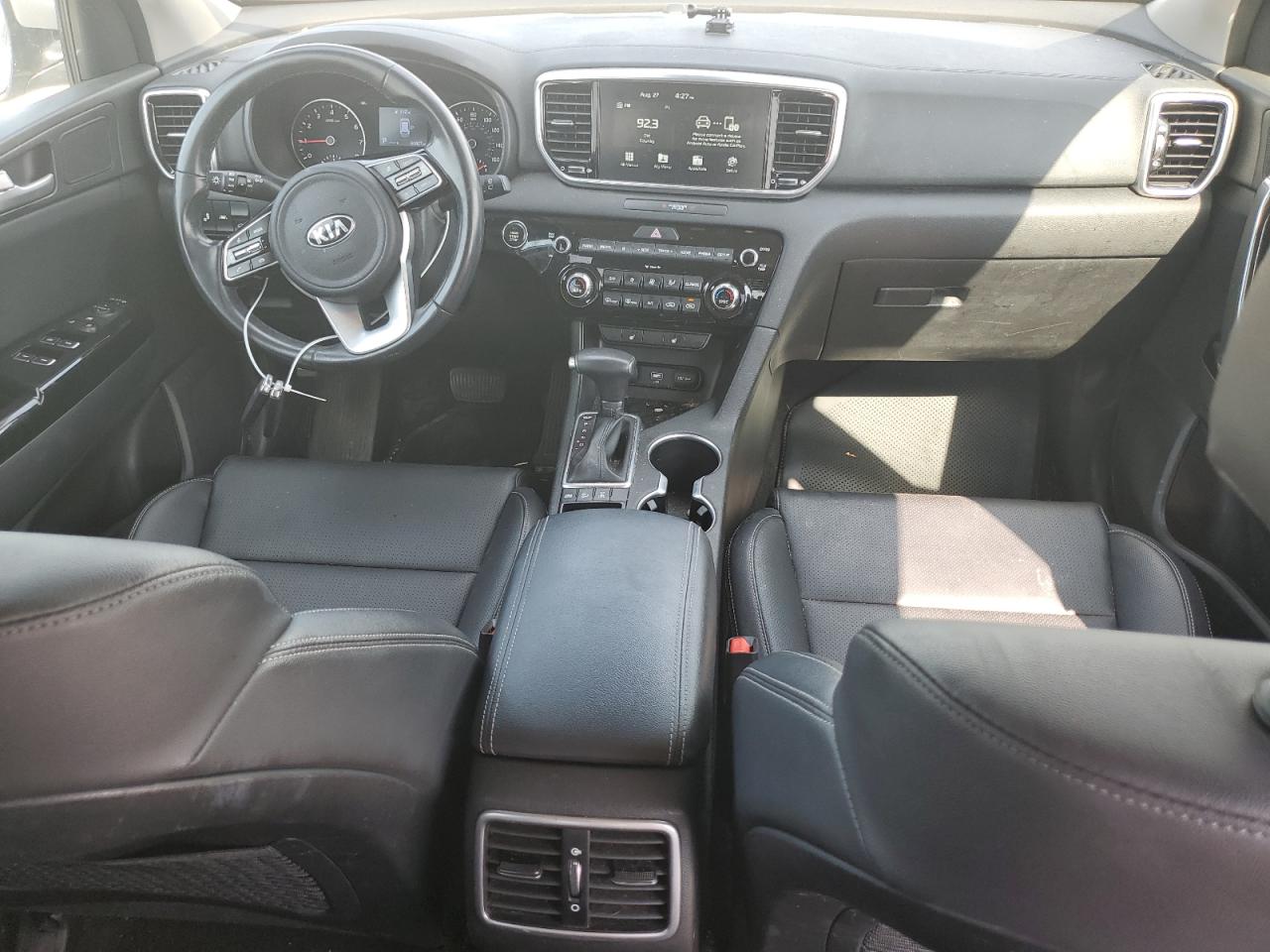 2021 KIA Sportage VIN KNDPNCAC9M7844433 Copart auction photo, rear end damage thumbnail 8