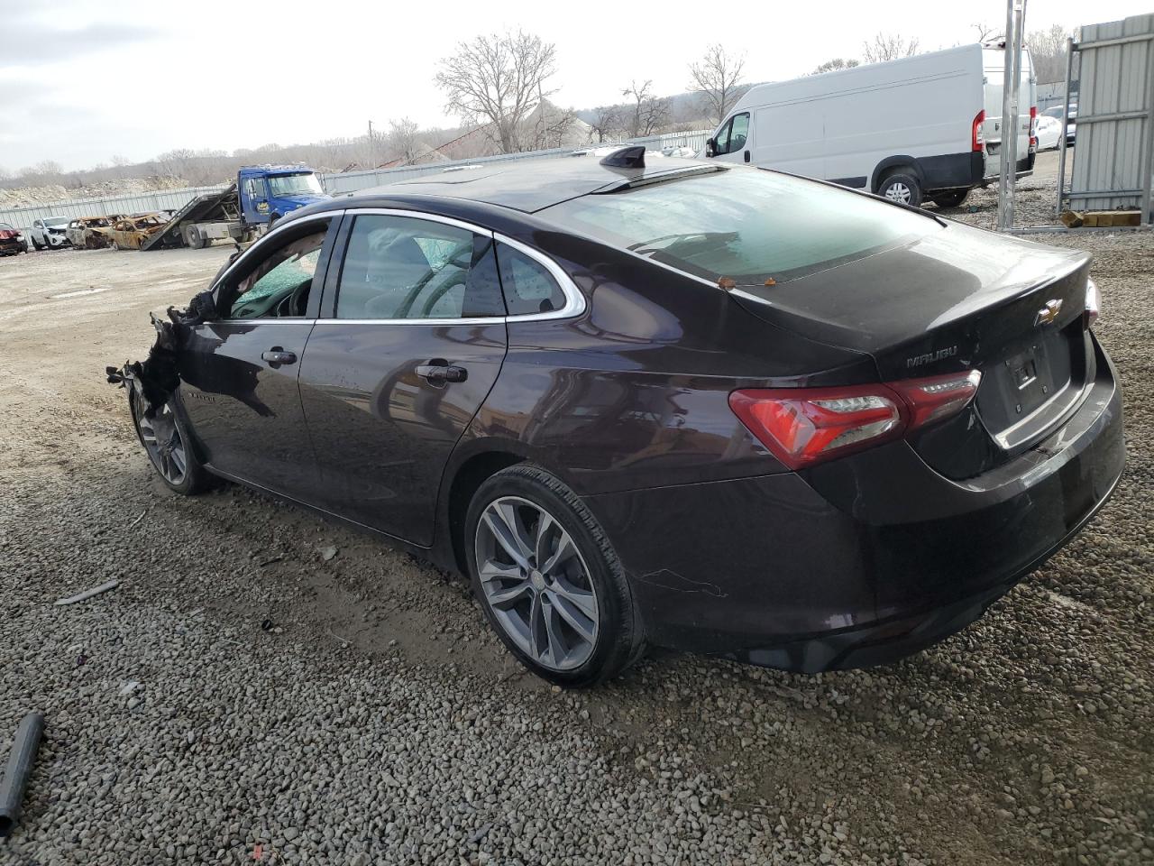 2020 Chevrolet Malibu VIN 1G1ZD5ST2LF120215 Copart auction photo, front end / mechanical damage thumbnail 2