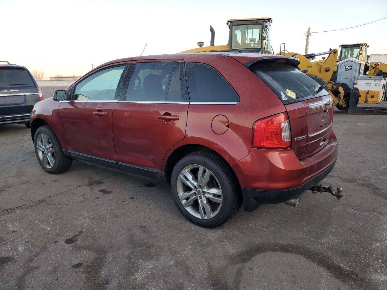 2014 Ford Edge VIN 2FMDK4KC2EBB17137 Copart auction photo, front end / minor dent/scratches damage thumbnail 2