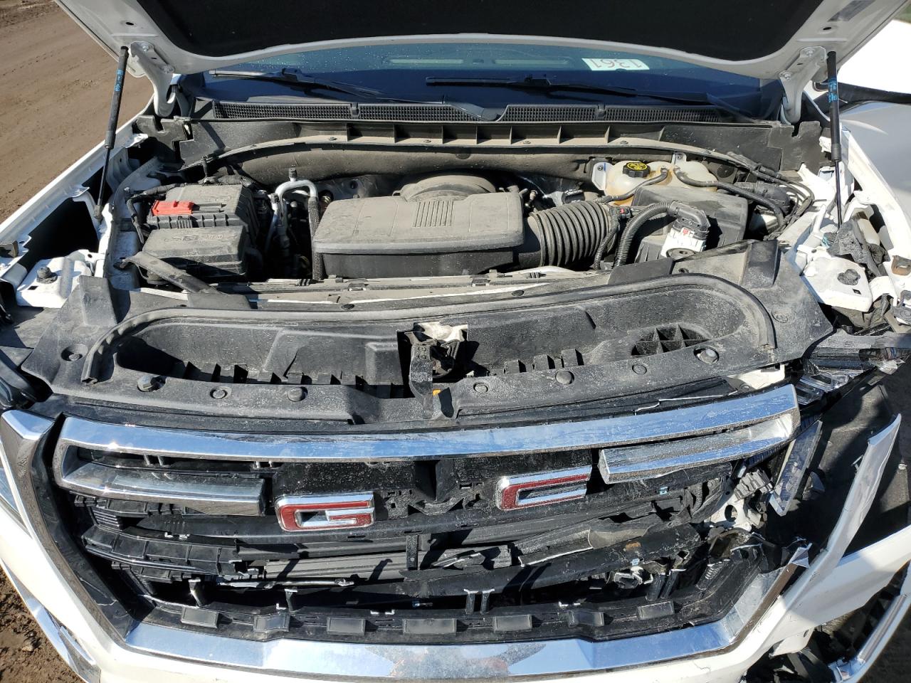 2022 GMC Yukon VIN 1GKS2BKD7NR352028 Copart auction photo, front end / minor dent/scratches damage thumbnail 12