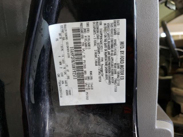 2010 Ford Focus VIN 1FAHP3FN7AW192511 Copart auction photo, front end damage thumbnail 12