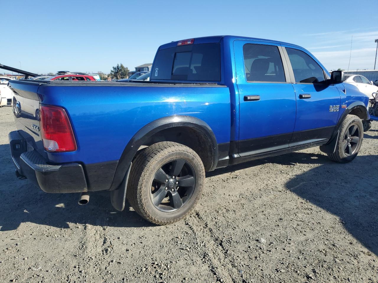 2017 RAM 1500 VIN 1C6RR7LT9HS579895 Copart auction photo, front end damage thumbnail 3