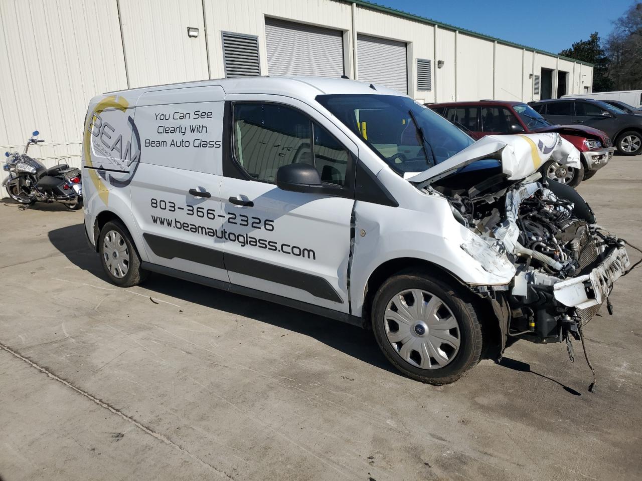 2020 Ford Transit VIN NM0LS7F21L1442225 Copart auction photo, front end damage thumbnail 4