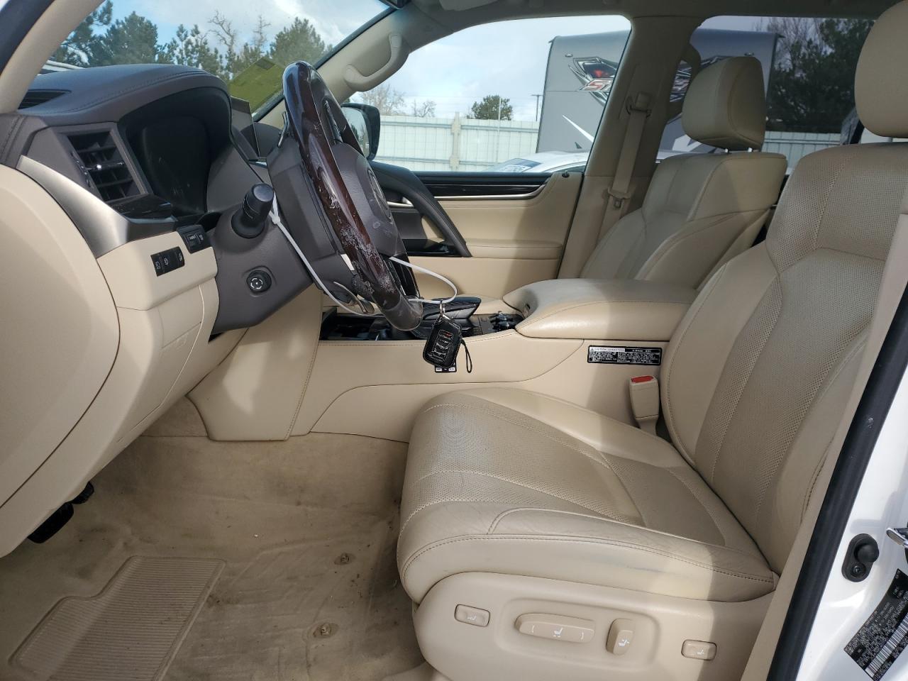 2018 Lexus LX VIN JTJHY7AX5J4271921 Copart auction photo, front end damage thumbnail 7