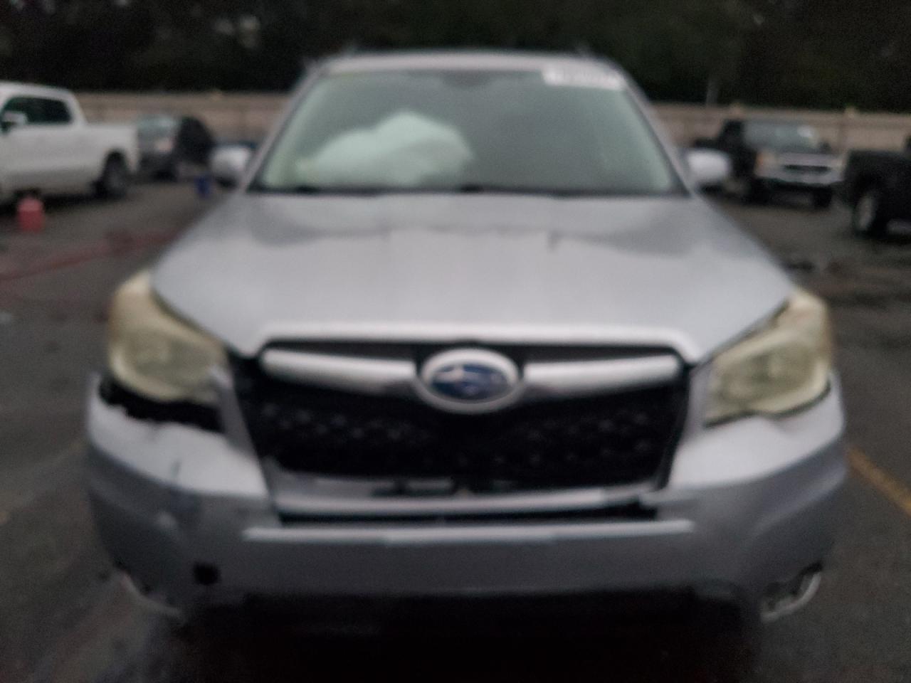 2014 Subaru Forester VIN JF2SJAPC7EH495447 Copart auction photo, front end damage thumbnail 5