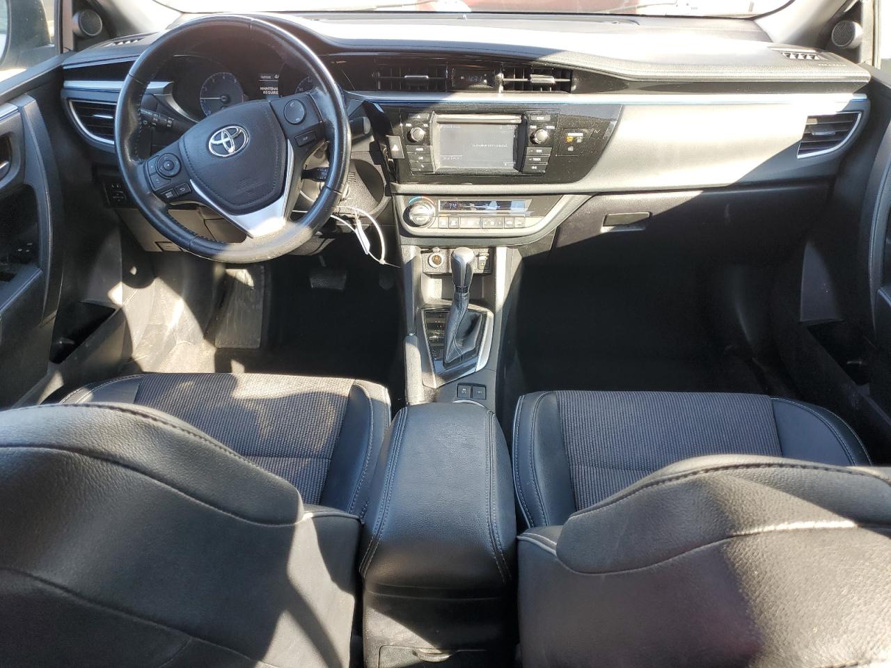 2016 Toyota Corolla VIN 2T1BURHE4GC634820 Copart auction photo, rear end damage thumbnail 8