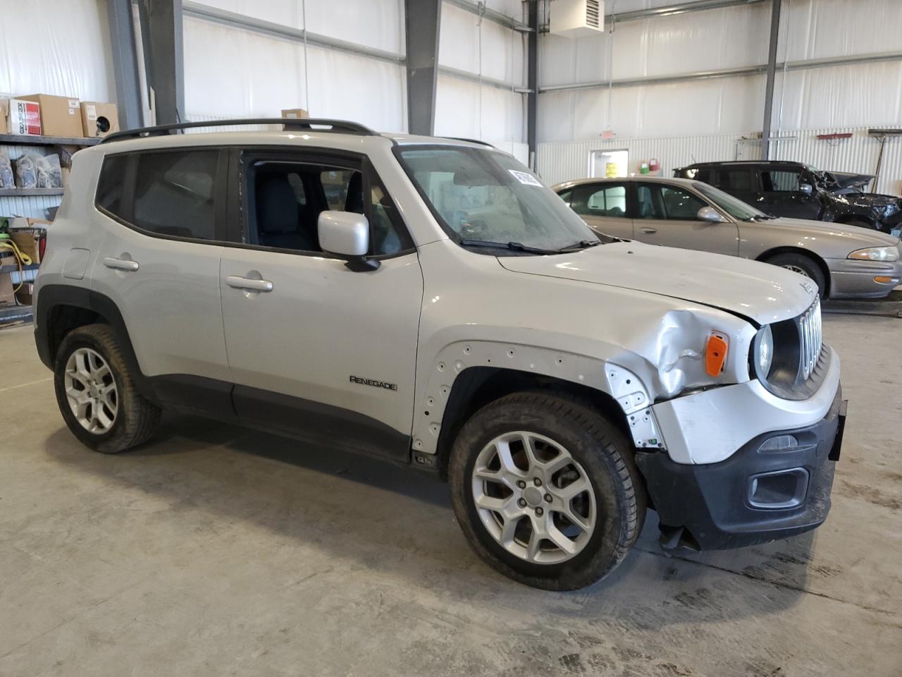 2018 Jeep Renegade VIN ZACCJBBB2JPH26667 Copart auction photo, front end / side damage thumbnail 4