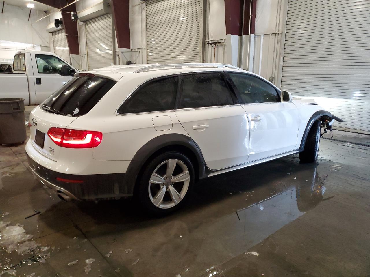 2013 Audi A4 VIN WA1UFAFL9DA222778 Copart auction photo, front end damage thumbnail 3