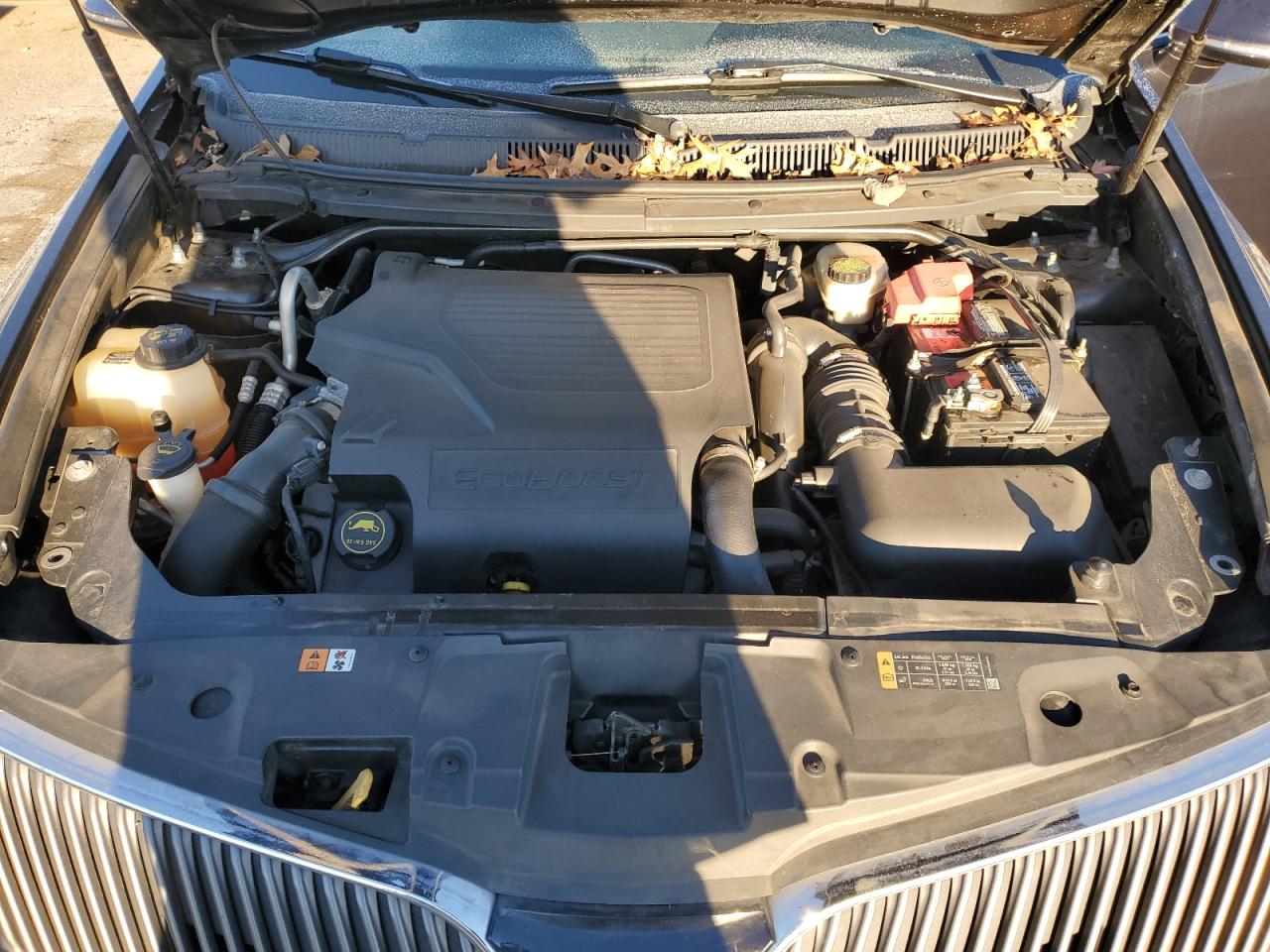 2014 Lincoln MKT VIN 2LMHJ5AT7EBL53766 Copart auction photo, rear end damage thumbnail 12