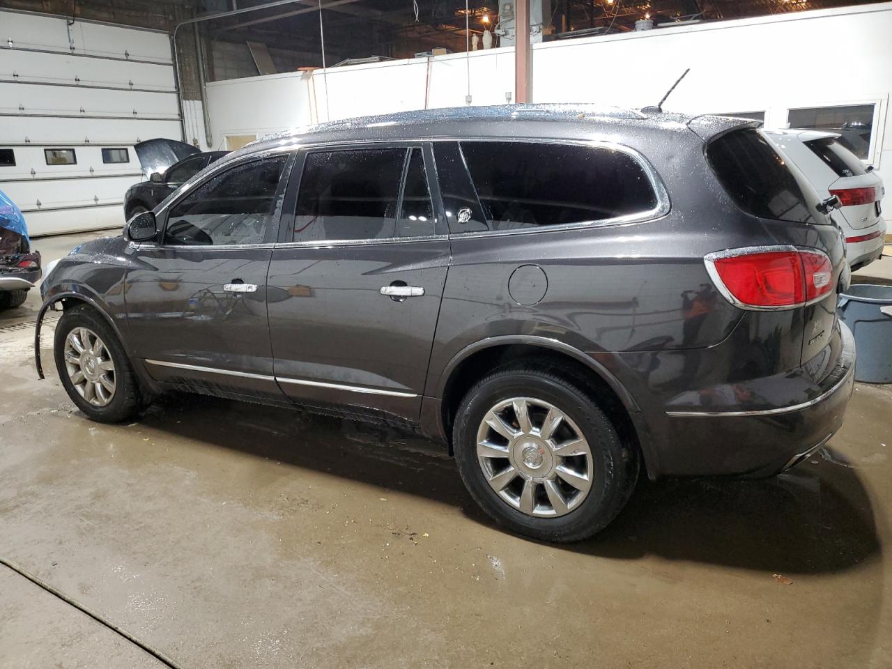 2014 Buick Enclave VIN 5GAKRBKD1EJ295607 Copart auction photo, front end damage thumbnail 2