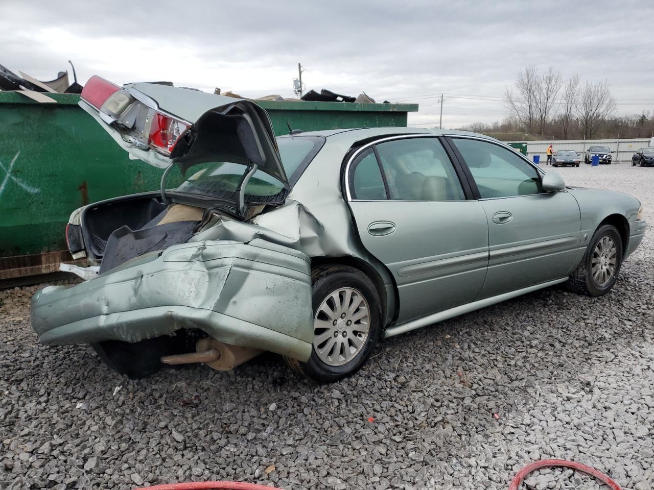 2005 Buick LeSabre VIN 1G4HP54K45U268780 Copart auction photo, rear end damage thumbnail 3