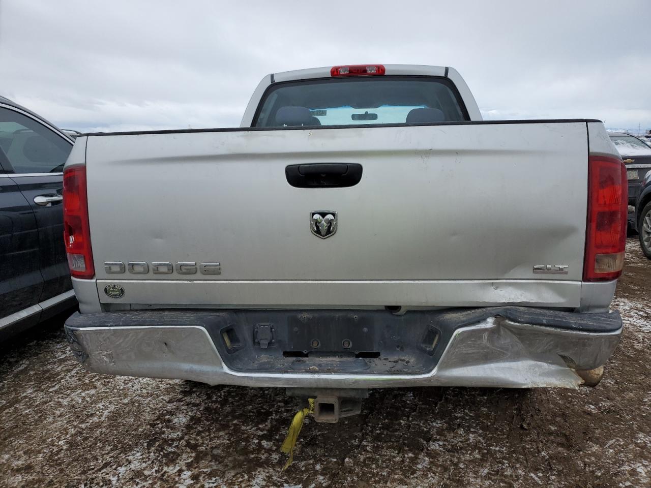 2004 Dodge RAM VIN 1D7HA18N74S784859 Copart auction photo, rear end damage thumbnail 6