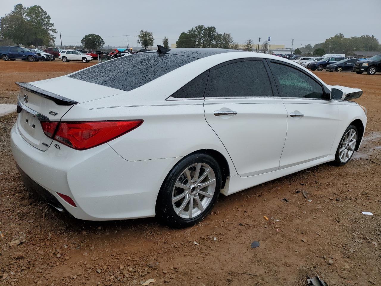 2014 Hyundai Sonata VIN 5NPEC4AB5EH845098 Copart auction photo, front end damage thumbnail 3