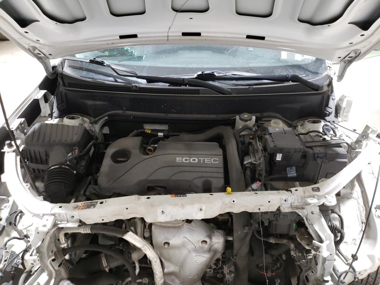2020 Chevrolet Equinox VIN 3GNAXTEV4LS597986 Copart auction photo, front end / side damage thumbnail 12