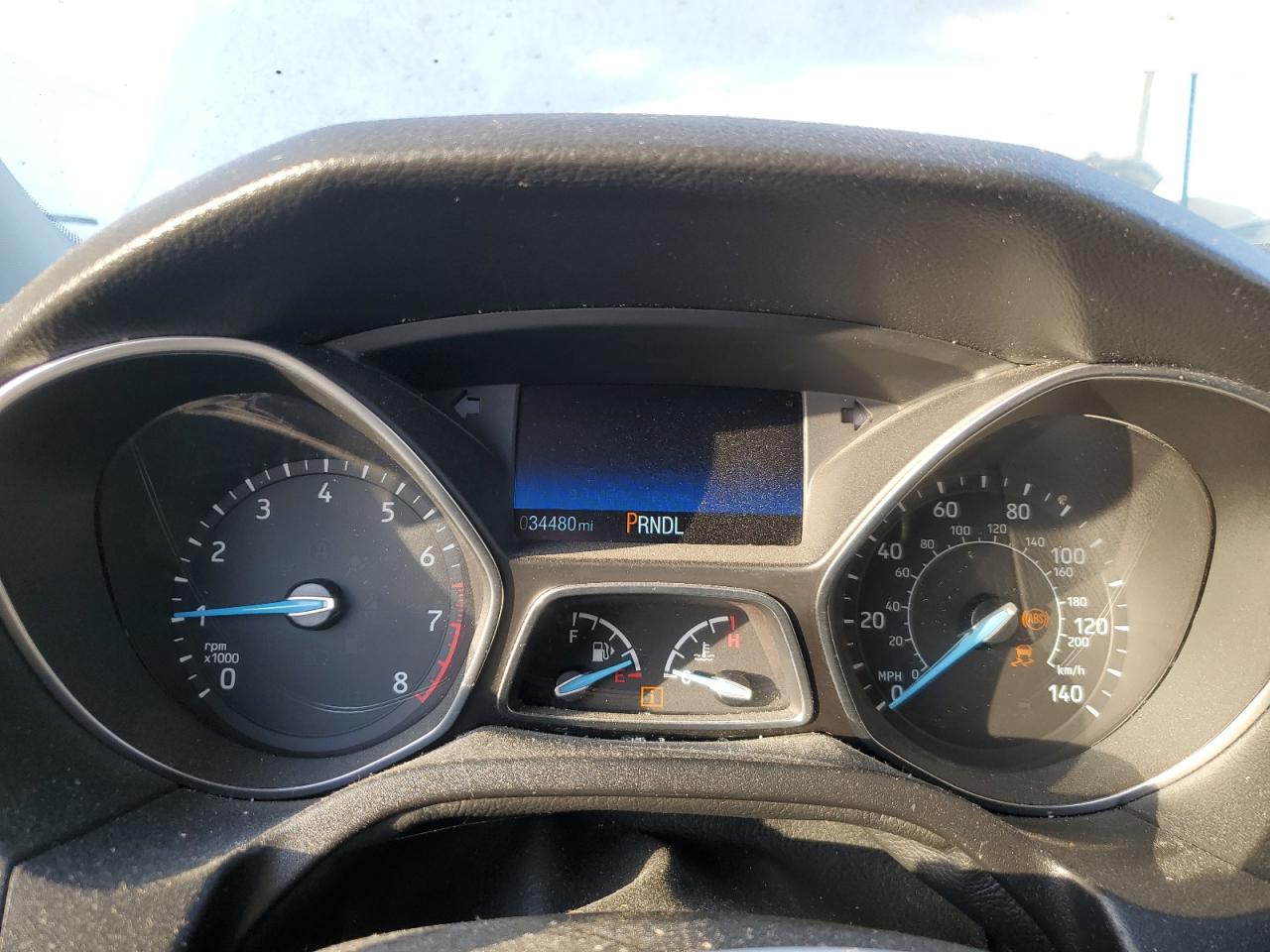 2018 Ford Focus VIN 1FADP3F26JL254079 Copart auction photo, front end / side damage thumbnail 9