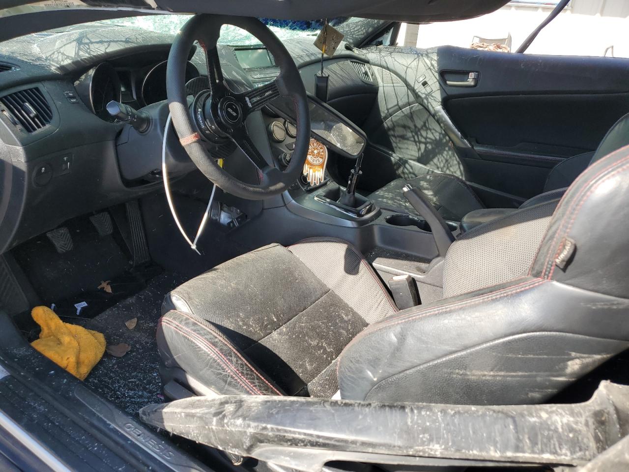 2014 Hyundai Genesis VIN KMHHT6KD4EU120439 Copart auction photo, all over damage thumbnail 8