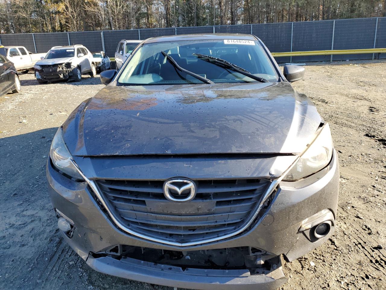 2016 Mazda 3 VIN JM1BM1W76G1302341 Copart auction photo, front end damage thumbnail 5